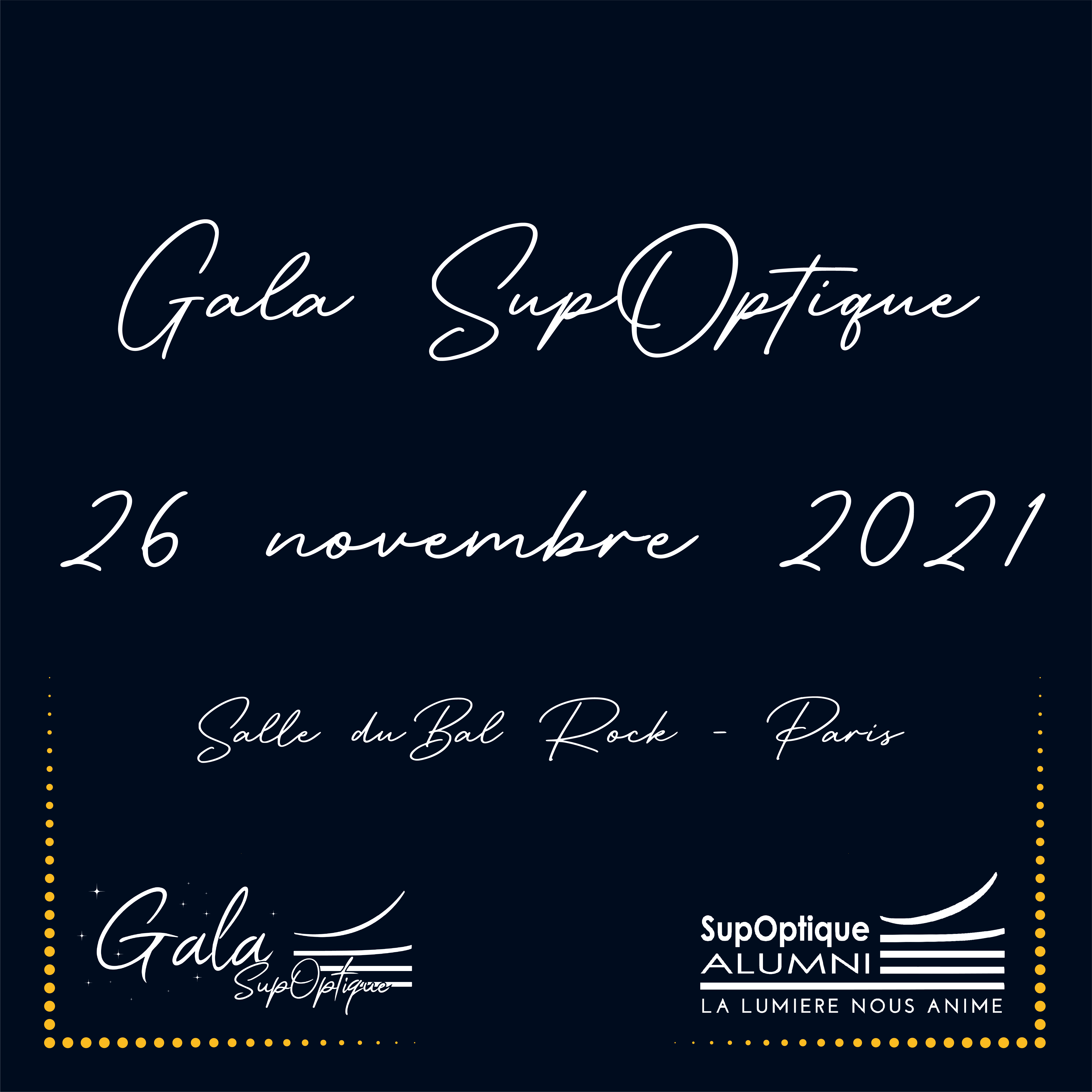 GALA SUPOPTIQUE : La billetterie bientôt ouverte !